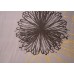 10cm Modal (dünner Jersey)  "Riesenblumen "  flieder/lila/gold   Lillestoff    (Grundpreis € 21,00/m)